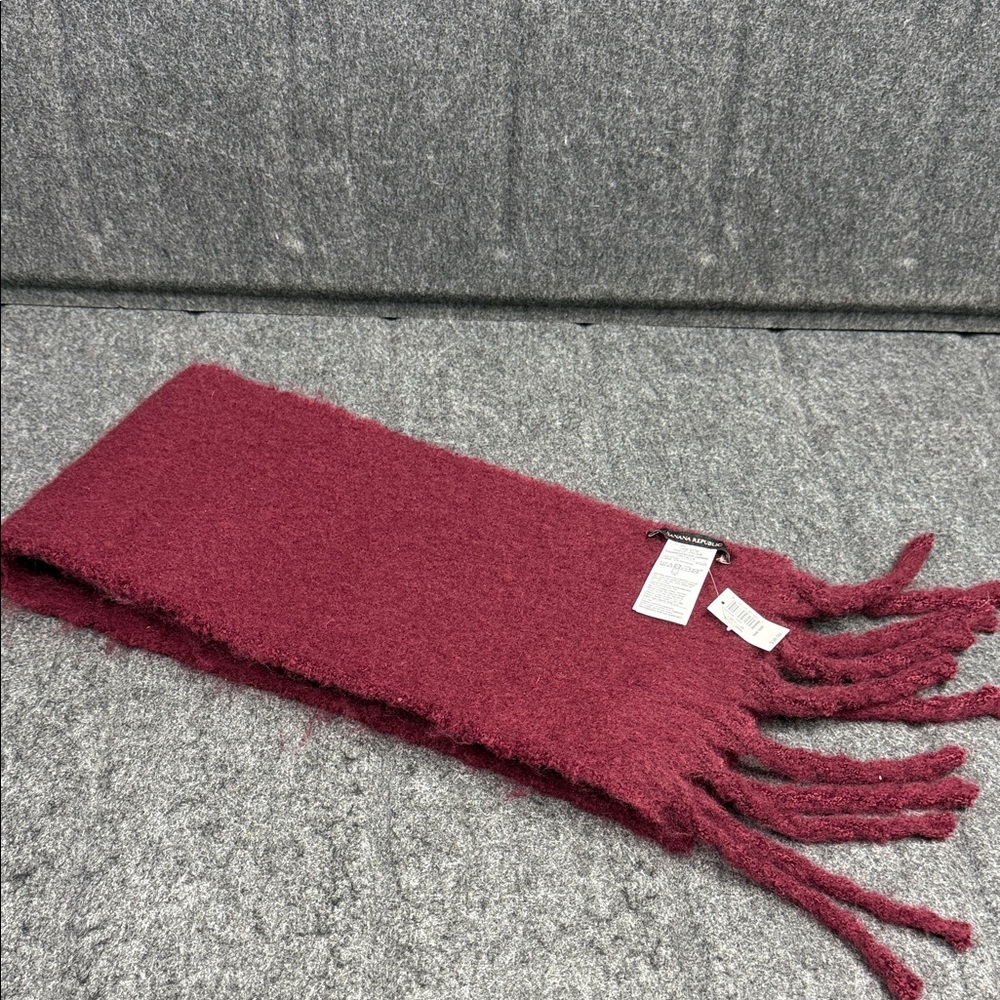 Banana Republic Deep Red Scarf